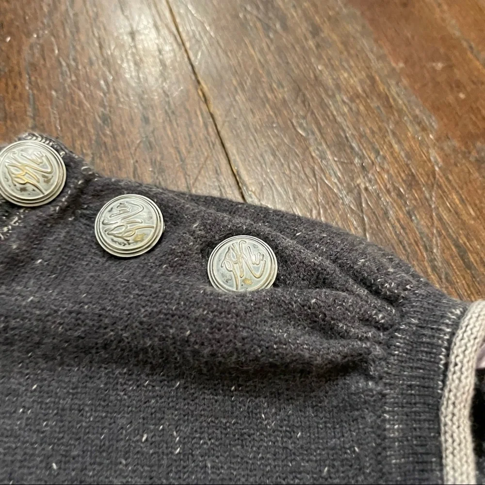IKKS gray Cozy & Stylish Gray Knit Sweater Dress. size 4